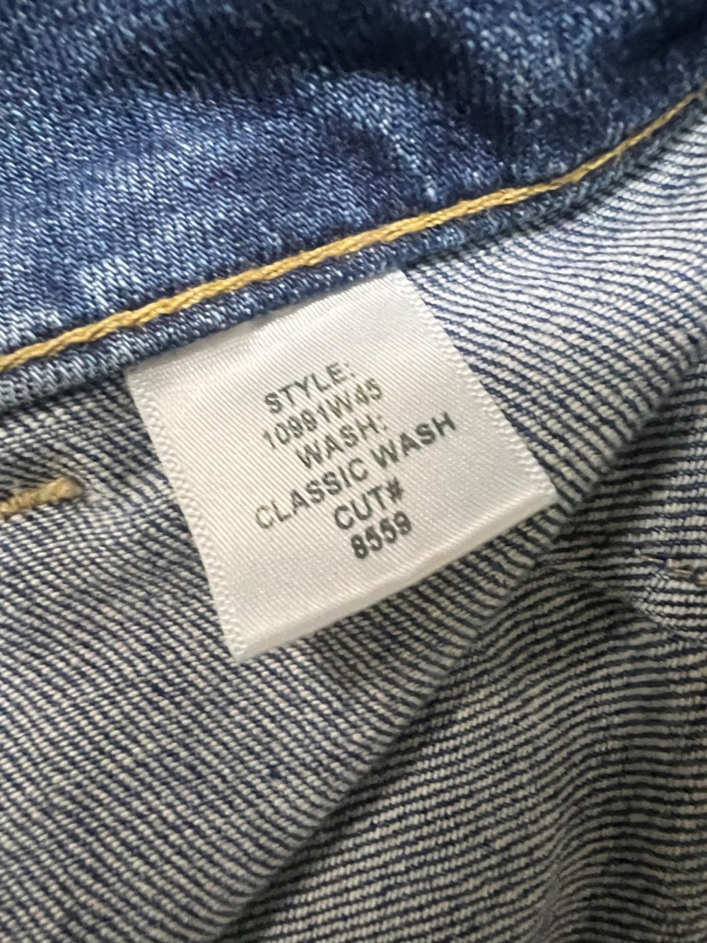 Nili Lotan Megan Jean Classic Wash Size 27 Wide Leg Made in USA Like new - Picture 6 of 6